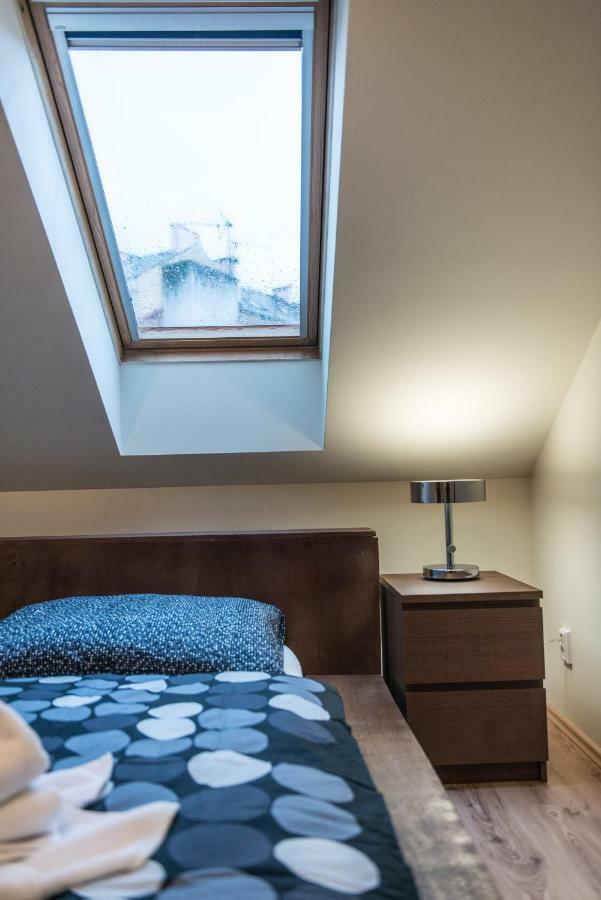 Spacious And Quiet Attic Flat In Centre Prag Exteriör bild